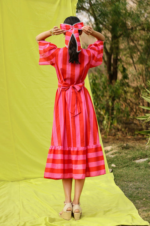 Sunberry Stripe Dress